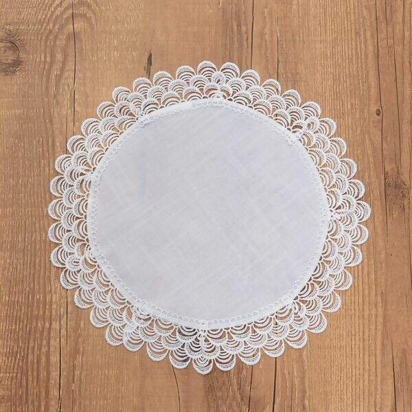 Sousplat Indonesia Branco